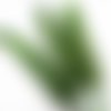 6pcs vert olive teint les plumes d'oie pendentif boucles d'oreilles bijoux de costume dreamcatcher 1 sku-39337