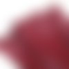2yrd de 1 8 m de vin rouge en pu simili cuir cordon plat en faux pu dentelle de perles de la chaîne  sku-39874