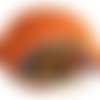 Orange en laine feutrée chien chat chiot pet de lapin de couchage maison chenil de voyage portable g sku-40763