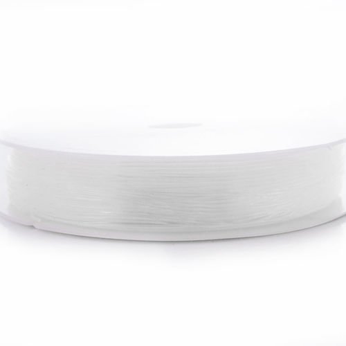 Bobine de 10m de cristal élastique translucide fil de perles forte corde de cordon de ligne de pêche sku-41549