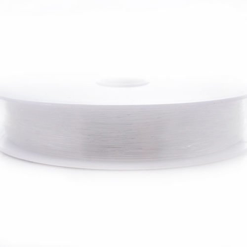 Bobine de 10m de cristal élastique translucide fil de perles forte corde de cordon de ligne de pêche sku-41551