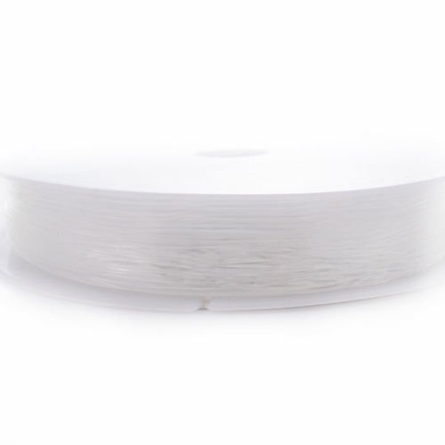 7m bobine de cristal élastique translucide fil de perles forte corde de cordon de ligne de pêche fil sku-41552