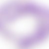 6pcs violet calcédoine pierre naturelle lisse ronde perles de de 8mm sku-41413