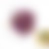 20pcs violet teint pressé séchées peu narcisse fleur de plantes sèches époxy résine uv pendentif nai sku-41837