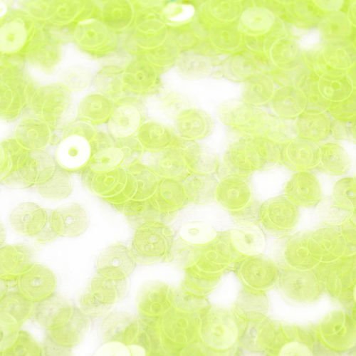 20g clair vert olive plate ronde paillettes confettis à coudre sur la broche de la broderie 4mm trou sku-42077