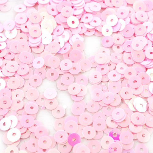 20g bébé rose ab plate ronde paillettes confettis à coudre sur la broche de la broderie 4mm trou 1mm sku-42091