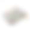 10pcs blanc couleur mix chat pet rectangle de coton de 4 x 5 pouces bijoux sachets sacs d'entreposag sku-42429