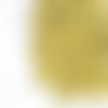 20g de jaune d'or métallique ronde verre tchèque perles de rocaille preciosa entretoise 10/0 2.3 mm sku-42676
