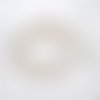 10pcs blanc naturel ovale baroques de culture d'eau douce perles en vrac 8mm - 9mm trou 0.8 mm sku-42237