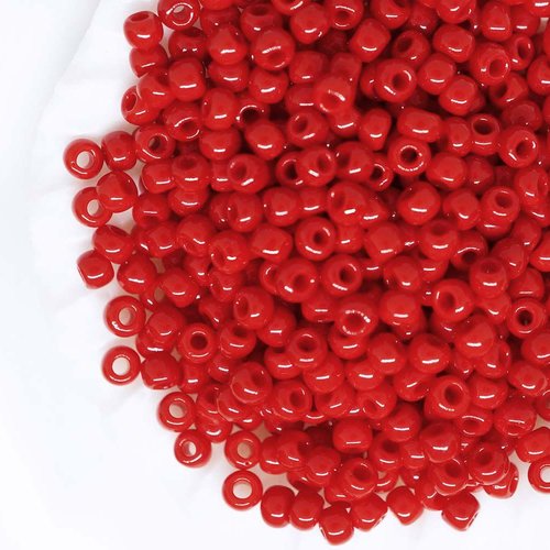 20g opaque poivre verre rouge rond toho japonais perles de graines 11/0 tr-11-45 2.2mm sku-43144