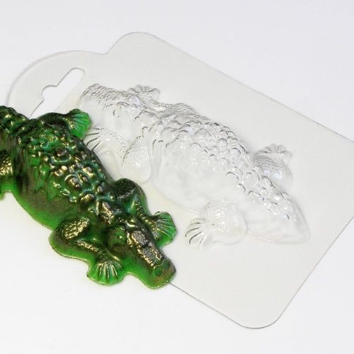 1pc crocodile animal de jungle égyptien gothique halloween en plastique fabrication de savon moule c sku-43030