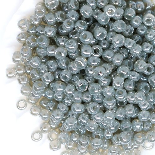 20g ceylon fumée gris verre rond toho japonais perles de graines 11/0 tr-11-150 sku-43125