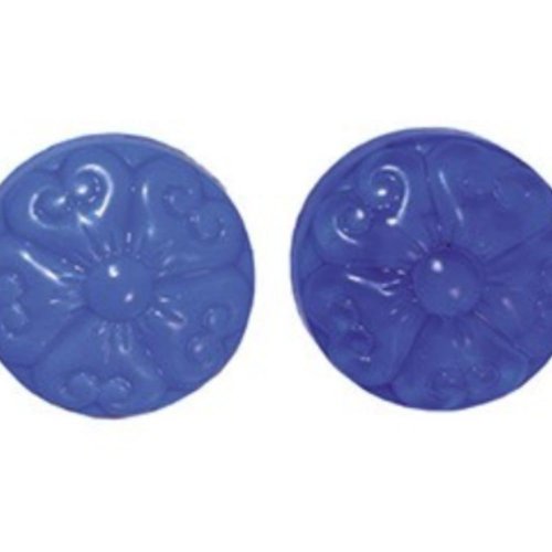 1 pc bleu cosmétique solide pigment pour la fabrication de savon bricolage bougies uv résine polymèr sku-43283