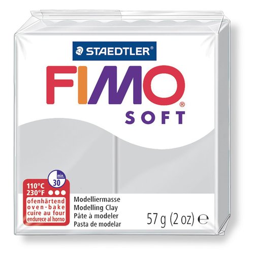 Fimo soft gris 57 octies 8020-80 sku-43377