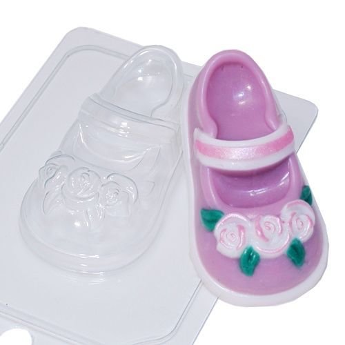 1pc enfants d'anniversaire d'enfants chaussure bébé né célébration de douche en plastique de savon l sku-43588