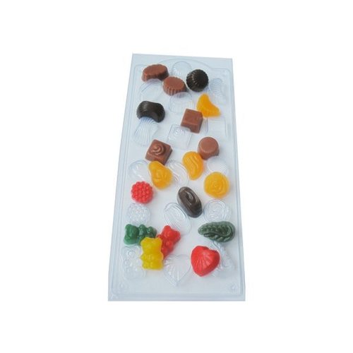 1pc bonbons de chocolat doux mélange de fruits en plastique de savon la fabrication du de gypse moul sku-43610