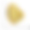 1pc plaqué or réglable plat lunette ronde bague de réglage de base de métal conclusions camée platea sku-43753