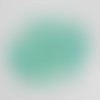10g 1250 pièces perle licorne turquoise vert cabochon flatback rond en plastique 3d nail art décorat sku-43791