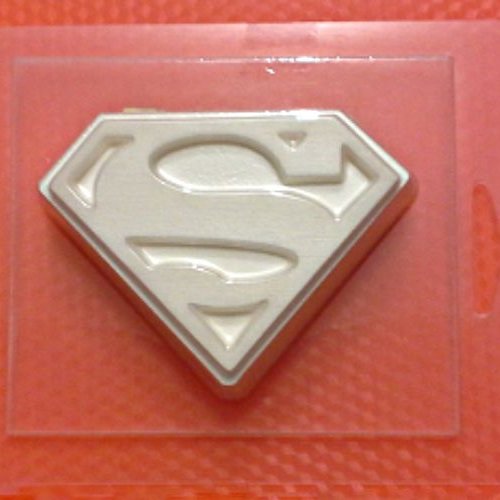 1pc superman signe film marvel en plastique fabrication de savon de cire chocolat gypse fromage cook sku-43839