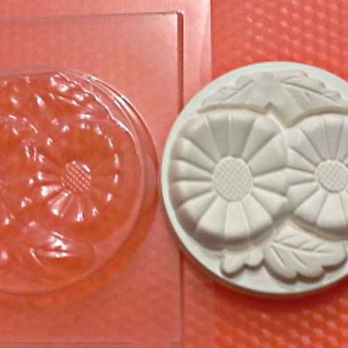 1pc camomille daisy fleurs en plastique fabrication de savon de cire chocolat gypse fromage cookies  sku-43843