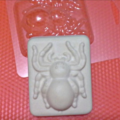 1pc spider insecte animal halloween goth effrayant en plastique fabrication de savon de cire chocola sku-43814