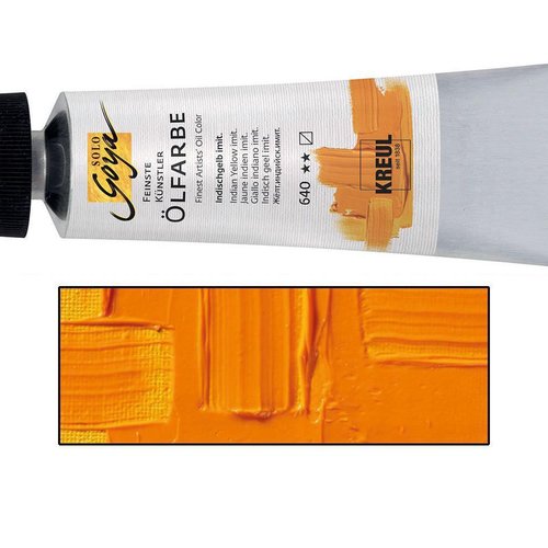 Peinture à l'huile solo goya jaune indien dans le tube de 55 ml ck33640 sku-47316