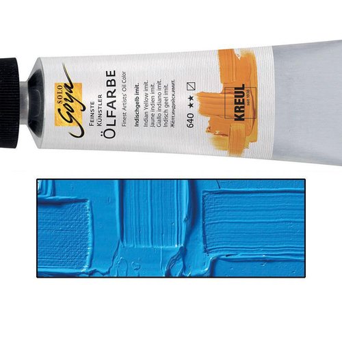 Peinture à l'huile solo goya de la lumière bleue dans un tube de 55 ml ck33594 sku-47344