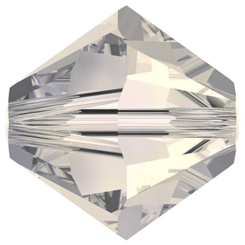 48pcs de cristal clair de lune 001mol xilion bicone verre de cristaux de swarovski 5328 de perles à  sku-49322