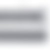 1pc flint gris invisible en nylon à fermeture éclair largeur de 3mm longueur 60cm dederon un sac fai sku-62287