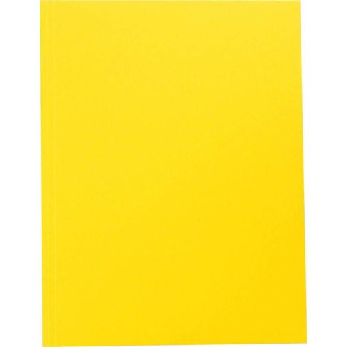 Les conseils scolaires din a4 photo de la carte avec trois volets de couleur jaune folia bringmann sku-115650