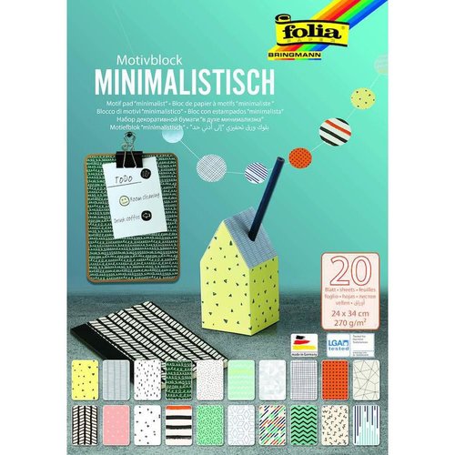 Motif de bloc - minimalisme folia bringmann sku-118260