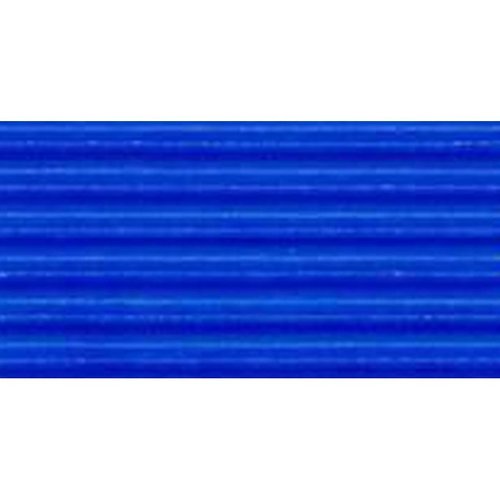 Carton ondulé de papier - 50 x 70 cm - 1 arc - bleu folia bringmann sku-117773