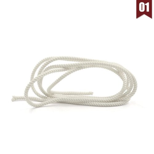 1m 3.3 ft 1.1 m en blanc corde en nylon de décoration de broderie garniture tressée tour de cou fil  sku-128860