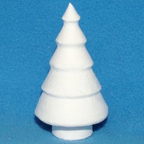 5pcs blanc arbre de noël du coton filé tchèque décor à la maison des enfants de style vintage nostal sku-132796