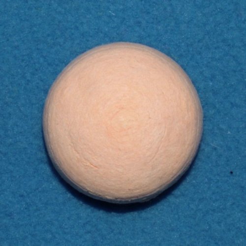 10pcs couleur de la peau tour de l'hémisphère du coton filé tchèque fimo visage formulaire vierge en sku-132845