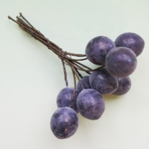 10pcs berry laqué filé de coton tchèque couronne miniature de décoration de style vintage nostalgiqu sku-132864