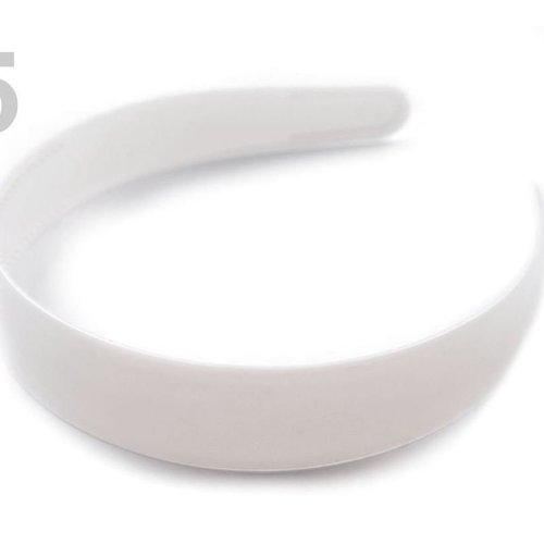 1pc blanc large bandeau en plastique 2e qualité des bandeaux des accessoires pour cheveux bijoux sku-96054