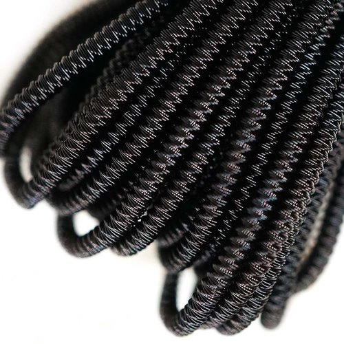 10g rond noir en spirale de cuivre à la main broderie française fine métallique coupe-fil orfèvrerie sku-133335