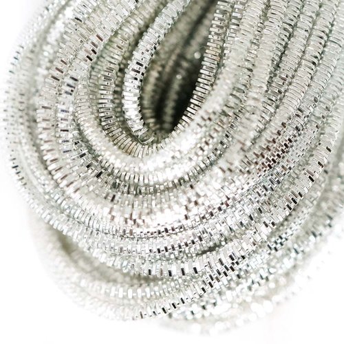 10g argent ronde lingots spirale de cuivre à la main broderie française fine du fil métallique orfèv sku-133246