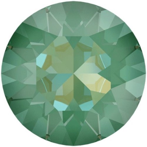 10pcs cristal soyeux sage delite 001l147d ronde xirius chaton verre de cristaux vert 1088 ss 39 swar sku-138728