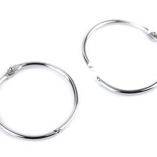 10pc (ø52mm) nickel reliure anneau / album serrures / à anneaux métallique les vêtements bagues et e sku-53215