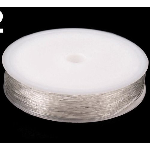 1pc transparent invisible élastique en nylon fil ø0.8mm les threads et les lignes de tresser des mat sku-74507