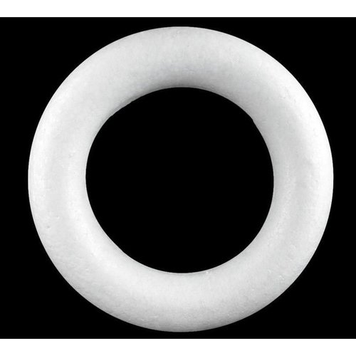 1pc 2 (35 cm) blanc diy couronne de polystyrène ø33cm de l'artisanat de la mousse de noël les arts l sku-131471