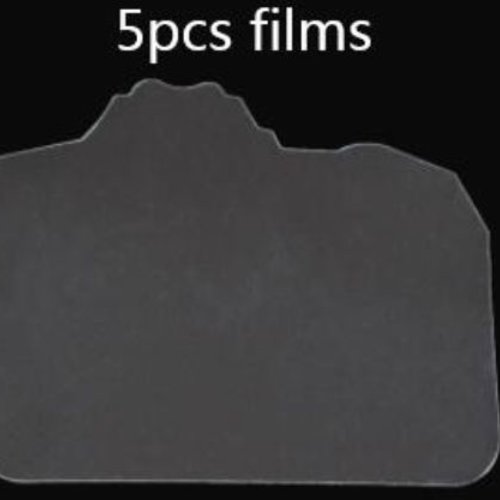 5pcs appareil photo de film labyrinthe liquide shaker en plastique pour la 3d en silicone pendentif  sku-245615