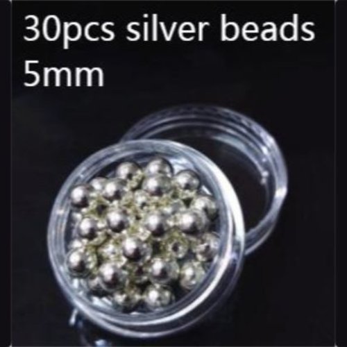 1pc perles en argent labyrinthe liquide shaker en métal pour la 3d en silicone pendentif uv résine é sku-245621