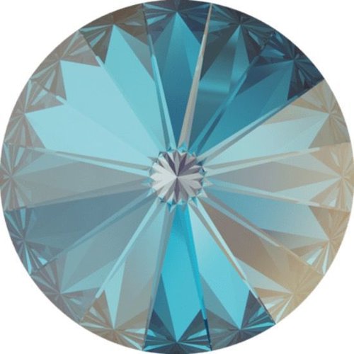 2pcs cristal bleu royal delite 001l110d rond rivoli verre de cristaux de swarovski 1122 pierre chato sku-142571