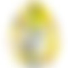 2pcs cristal soleil delite 001l141d poire pierre de fantaisie en verre de cristaux jaune en forme de sku-146303