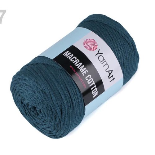 1pc 27 (789) paraffine bleu fil à tricoter macramé de coton 250g crochet de corde de tricot broderie sku-121618