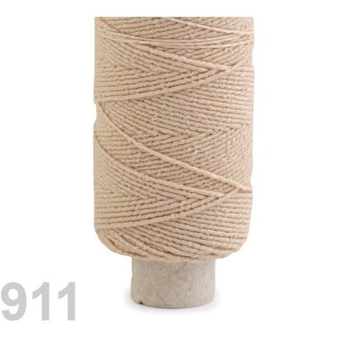 1pc 1911 brun de gibier élastique du fil à coudre ø1mm; 30 m de longueur par bobine de l'artisanat f sku-99503