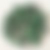 5pcs pourpre vert rubis zoisite coupole ronde à dos plat pierre naturelle focal cabochon de bohème b sku-254950
